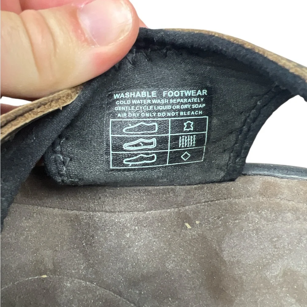 Keen Shoes Men's Size 10.5 Sandals Newport Leather Walking Outdoor Brown‎